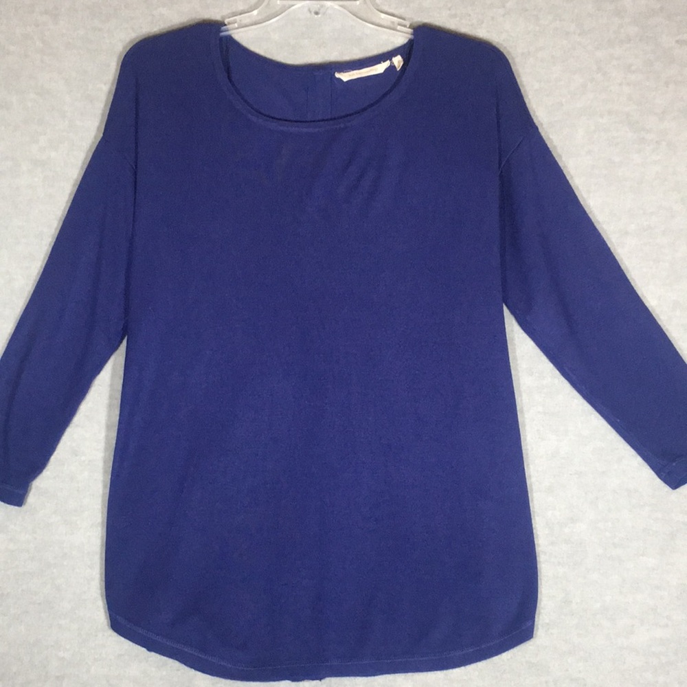 SOFT SURROUNDINGS Leisure Relaxed Fit Buttery Soft Comfy Cozy Long Line Tunic